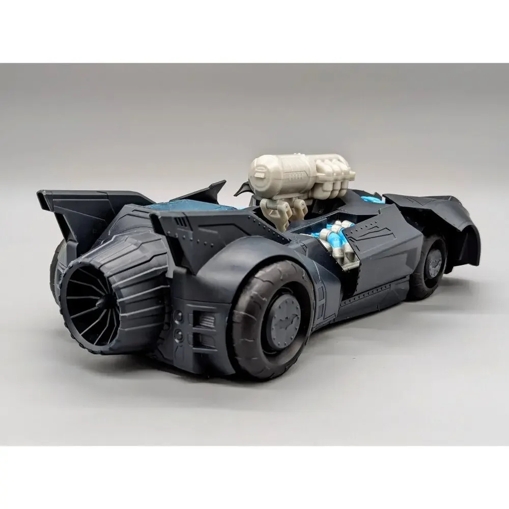 DC Comics Batman Tech Defender Batmobile Transforming Vehicle Blaster Launcher